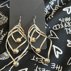 Elegant Silver Dangle Earrings